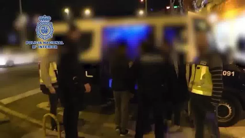 9 personas detenidas en 5 locales en Murcia para combatir la delincuencia