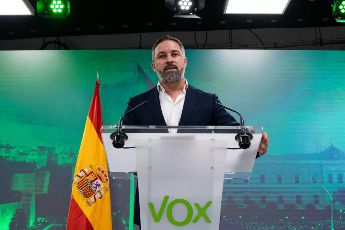 Abascal avisa al PP de que el acuerdo de la Comunidad Valenciana es el que Vox quiere 'para toda España'