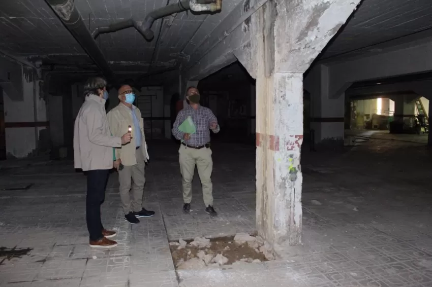 Adjudicadas las obras del sótano del mercado de Santa Florentina de Cartagena