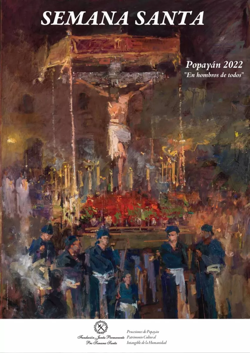 Alberto Castillo, distinguido como Miembro Ilustre de la Semana Santa de Popayán (Colombia)