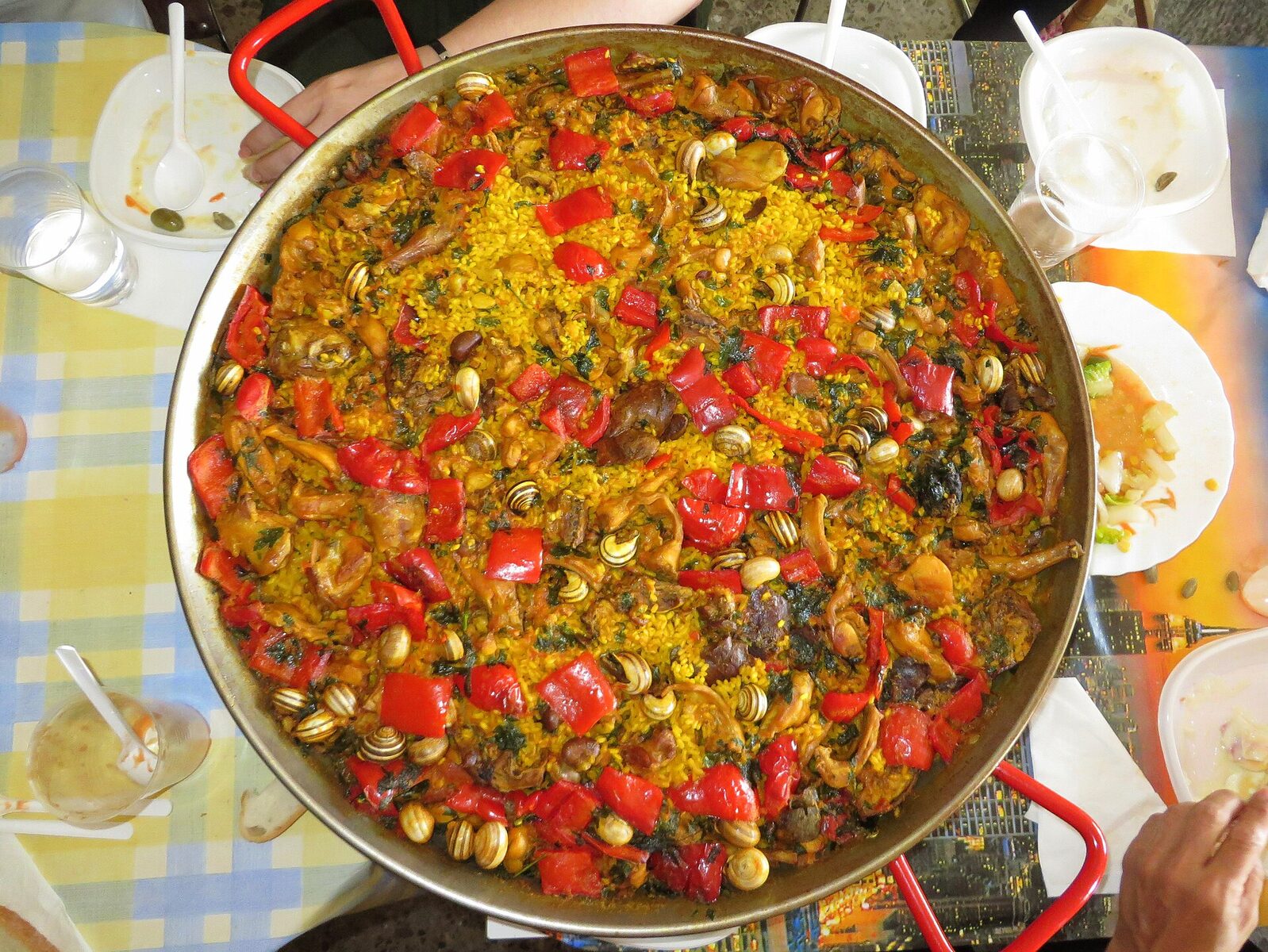 Arroz y conejo