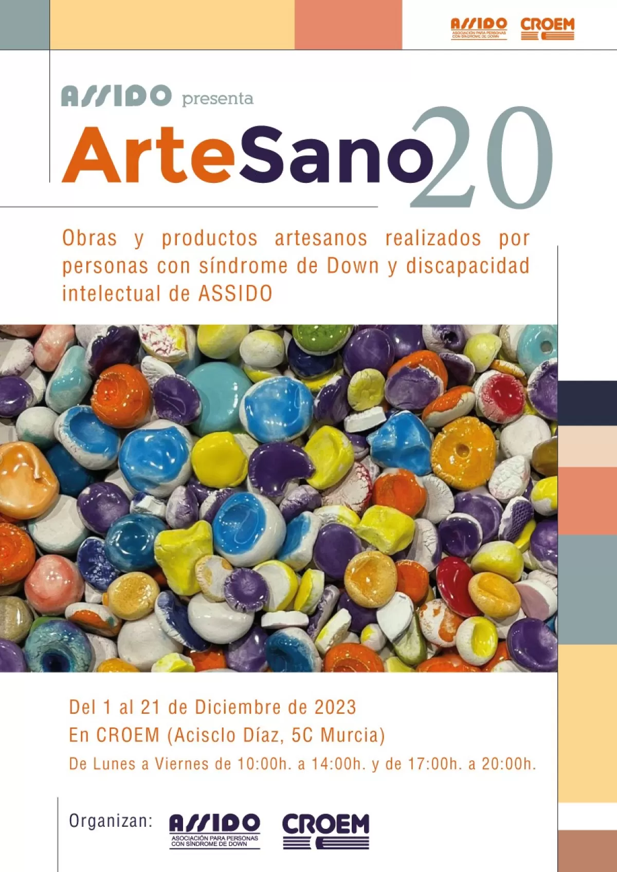 ASSIDO y CROEM celebran 20 años de ArteSano