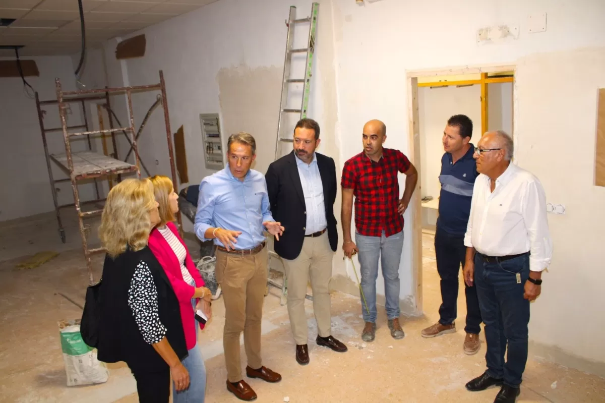 Avanzan las obras del Juzgado número 8 de Lorca