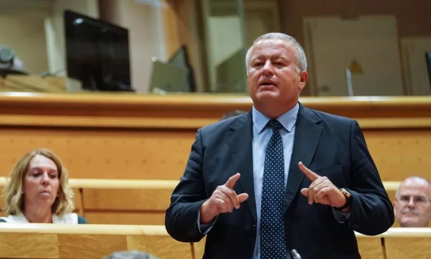 Bernabé (PP): "La Región ha pasado de ser una isla a un infierno ferroviario con el Gobierno de Sánchez"