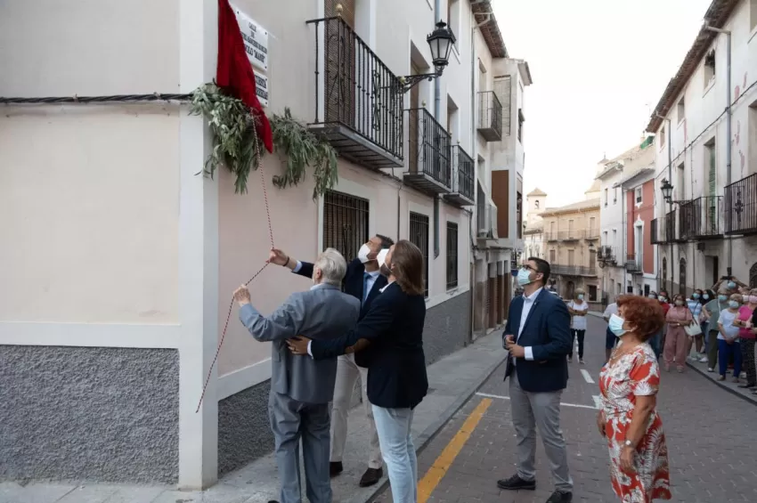 Caravaca de la Cruz dedica una calle a Manuel Sánchez Robles, Manolo 'Mané'