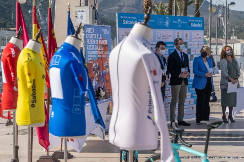 Cartagena será la meta de La Vuelta Ciclista a la Región de Murcia 2022