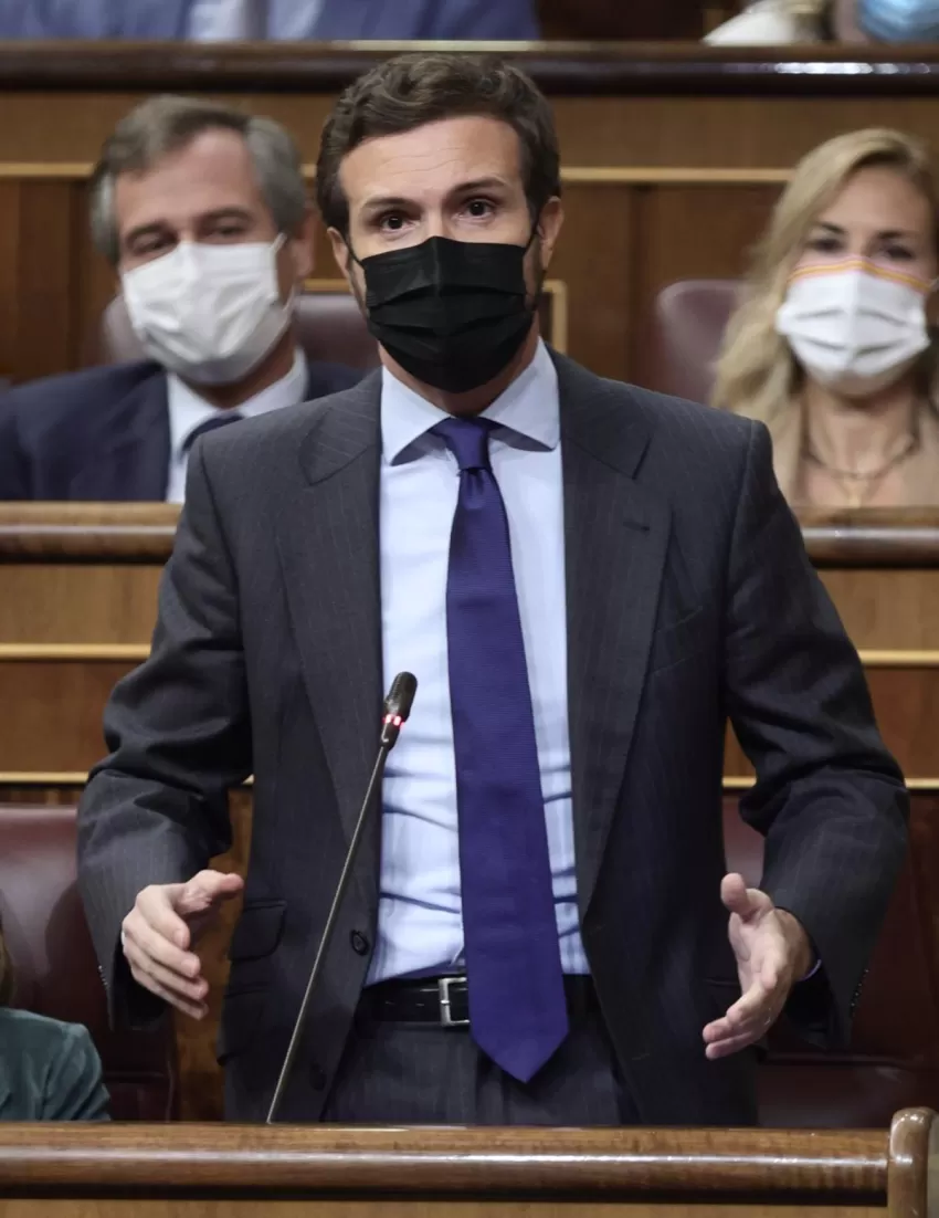 Casado defenderá este miércoles la "alternativa" del PP a los Presupuestos de Sánchez, que ve "garantía de ruina"