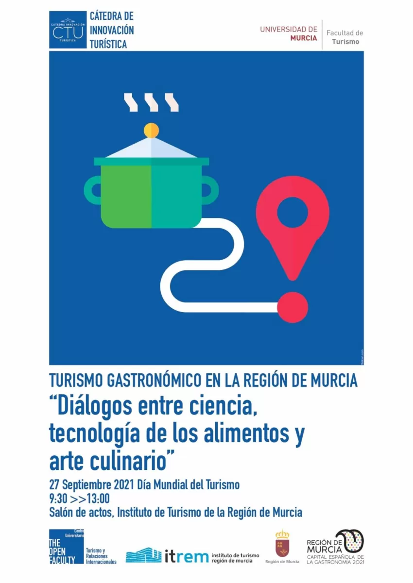 Cátedra de Turismo y el ITREM organizan este lunes un seminario gastronómico como componente de un turismo sostenible