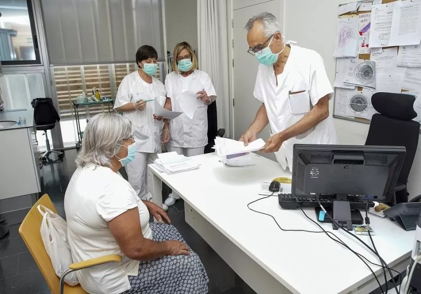 23 centros de salud de la Región de Murcia, en nivel rojo por contagios