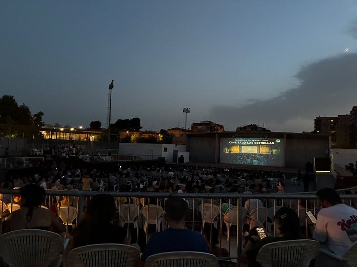 'Cine bajo las estrellas' supera los 7.000 espectadores en el mes de julio