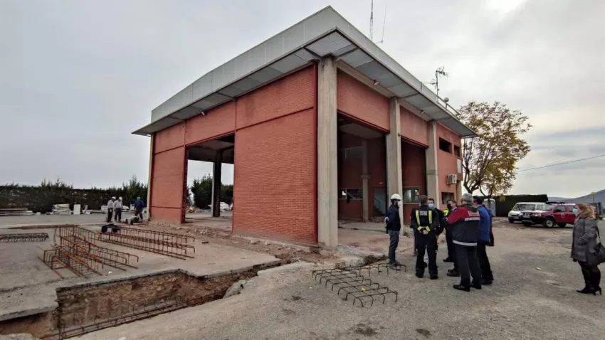 Comienzan las obras de remodelación del Parque de Bomberos de Mula