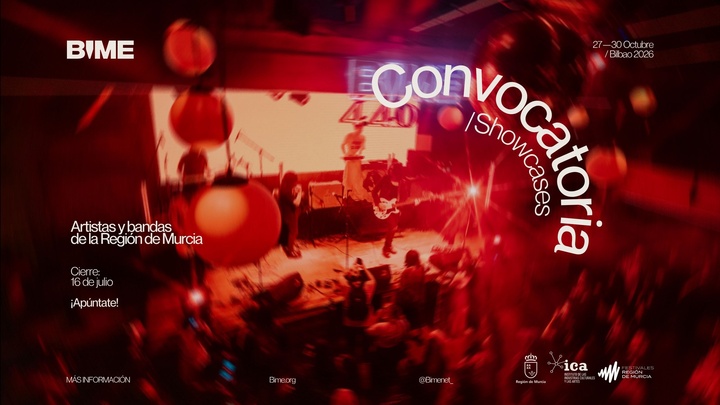 Cultura vuelve a participar en la nueva edición del BIME y abre la convocatoria para que dos bandas murcianas actúen en el evento