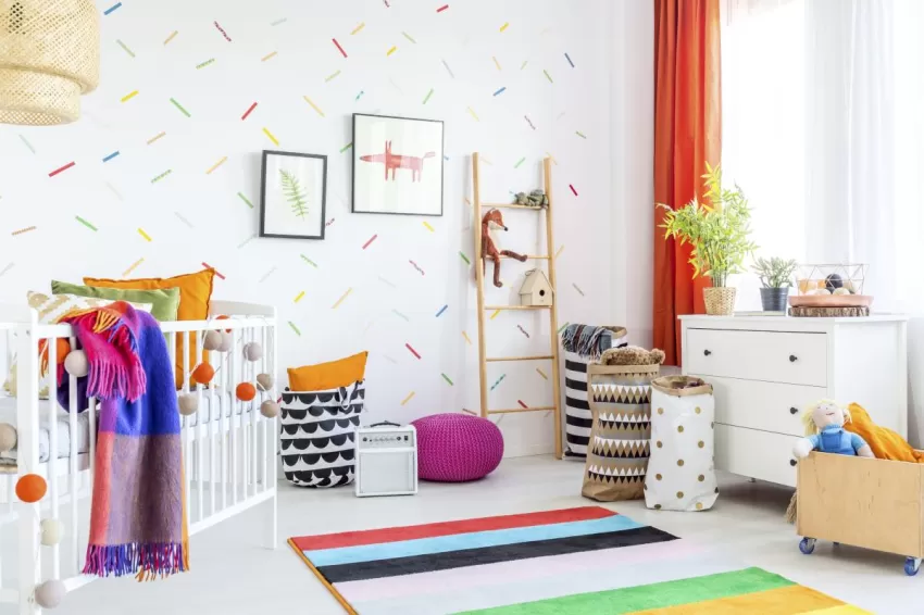 Decorar paredes para habitación de bebe