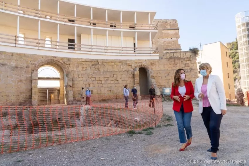 El Anfiteatro Romano abre sus puertas durante cinco días en una nueva edición de 'Abierto por obras'