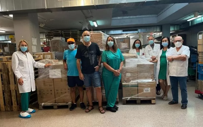 El Área de Salud de Cartagena colabora con Azul en Acción en una campaña de donación de material