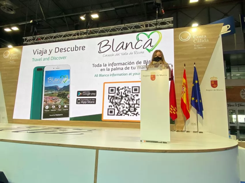 El Ayuntamiento de Blanca lleva a FITUR su atractiva oferta de turismo activo