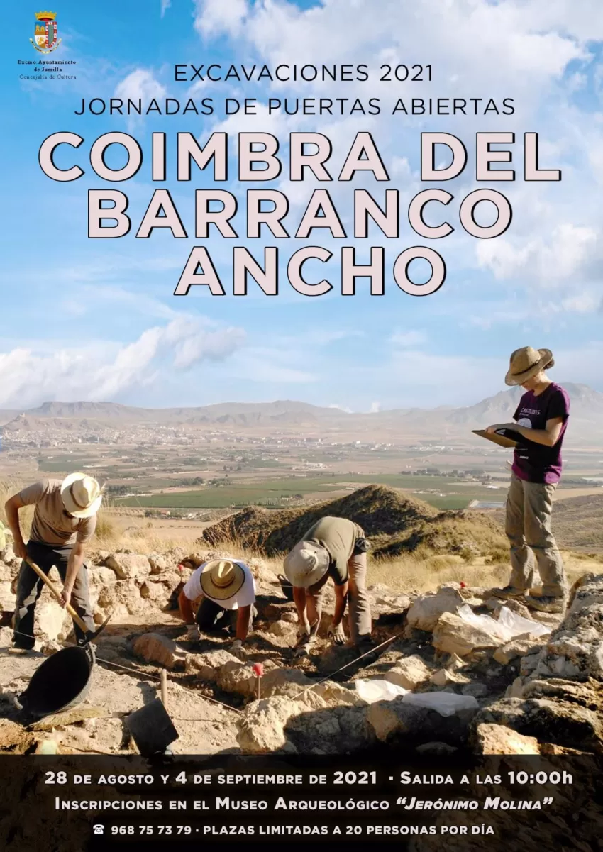 El Ayuntamiento de Jumilla organiza dos jornadas de puertas abiertas al complejo íbero de Coimbra