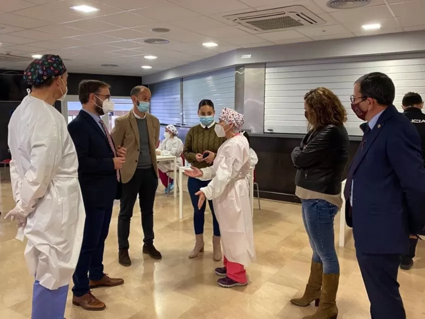 El Ayuntamiento de Lorca habilitará el Complejo Deportivo Felipe VI para una la vacunación masiva de docentes