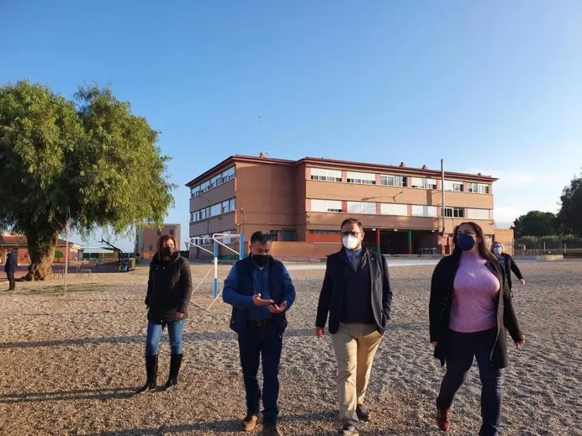 El Ayuntamiento de Lorca invierte 52.209 euros en mejoras en el CEIP 'Alfonso García López' de Purias