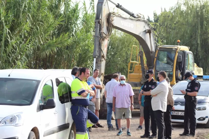 El Ayuntamiento de Murcia decreta que la Junta de Hacendados paralice los trabajos en la acequia Pitarque