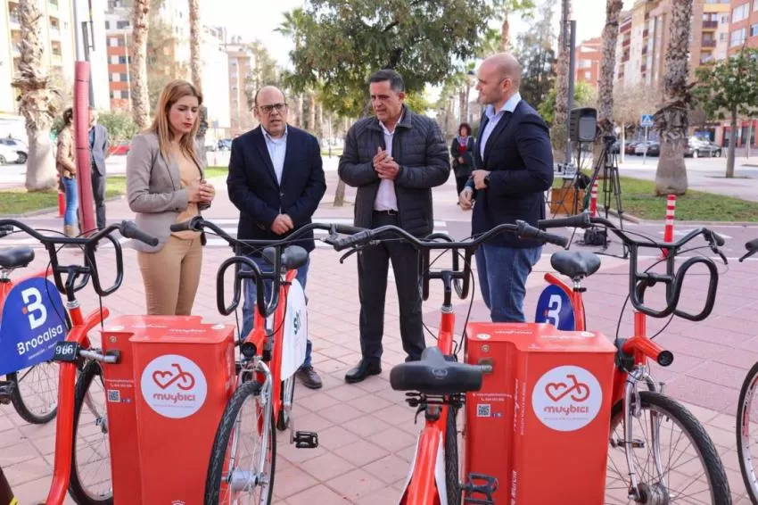El Ayuntamiento de Murcia recupera el servicio de alquiler de bicicletas MUyBICI