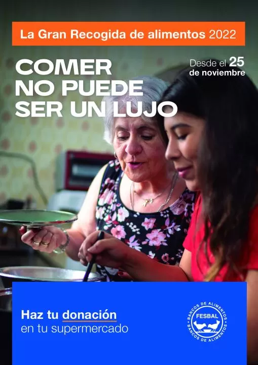 El Banco de Alimentos comienza el viernes una 'Gran Recogida' para lograr 21 millones de kilos en donaciones