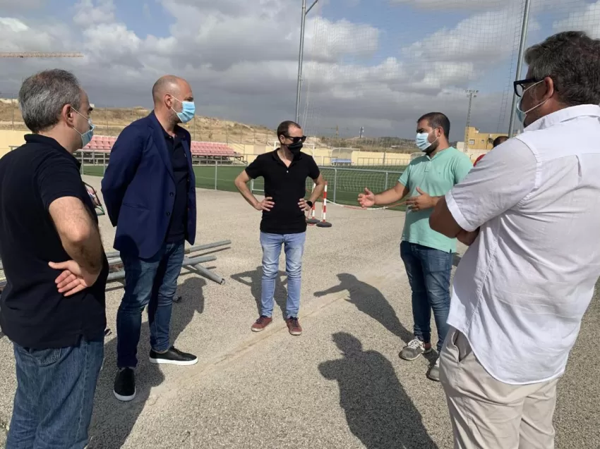 El campo de fútbol de Sangonera La Seca dispondrá de nuevos vestuarios