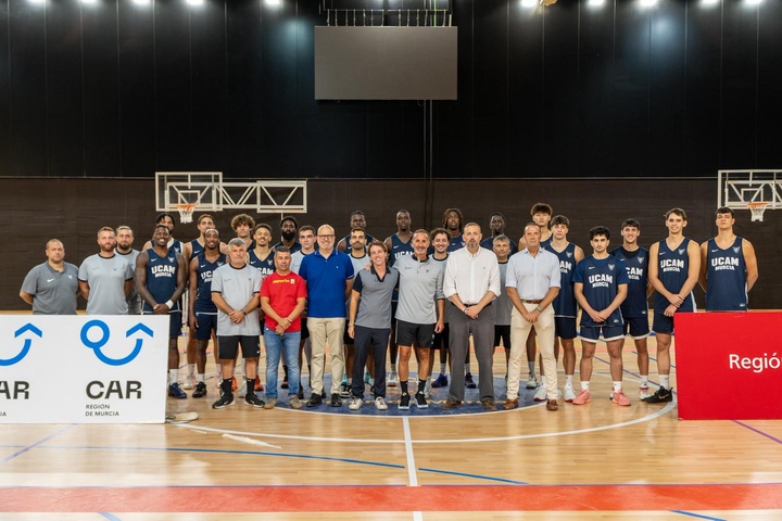 El UCAM Murcia CB establece su sede permanente en el CAR de la Región de Murcia tras un acuerdo con Deportes