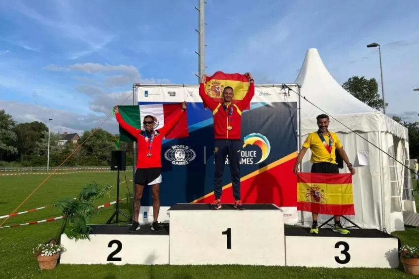 El cartagenero Joaquín López bate un nuevo récord del mundo en los Juegos Mundiales de Policías y Bomberos