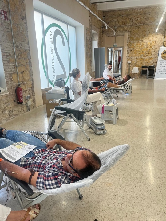 Más de 30.000 donaciones de sangre en 2023 y nueva campaña con la Federación de Moros y Cristianos de Murcia