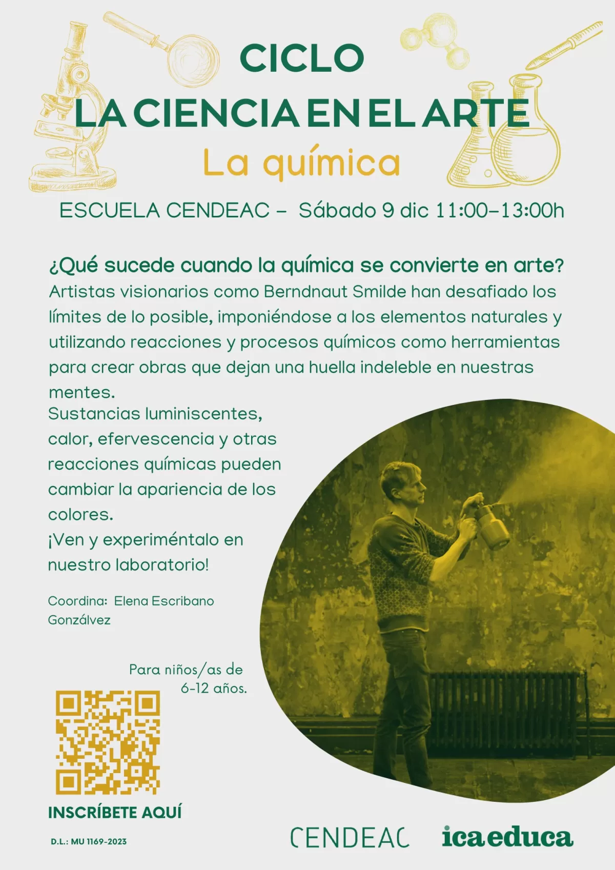 El ciclo ‘La ciencia en el arte’ muestra a los más jóvenes la influencia de la química en la obra artística