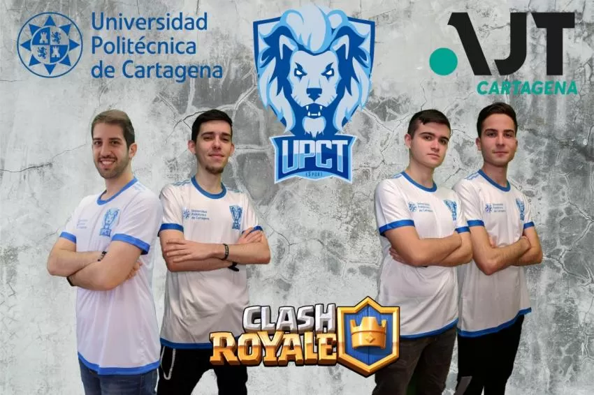 El equipo de Clash Royale del UPCT Esports clasificado para nacionales
