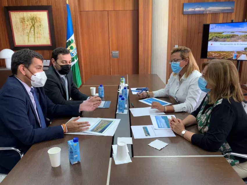 El Gobierno regional arranca la fase de participación social para poner en valor el humedal de El Carmolí