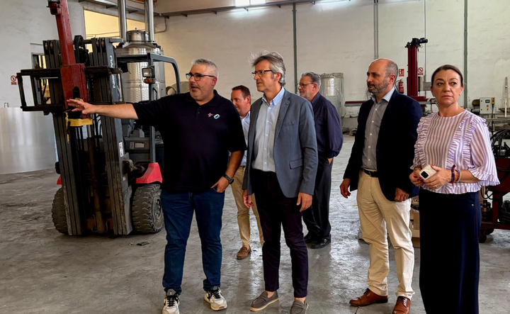 El Gobierno regional impulsa con 3,92 millones de euros la actividad empresarial y la creación de un centenar de empleos en Jumilla