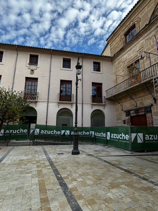 El Gobierno regional invierte 100.000 euros en la restauración del emblemático Ayuntamiento de Caravaca de la Cruz