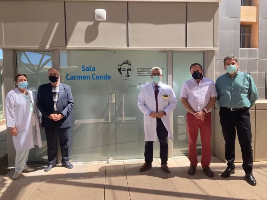 El Hospital Santa Lucía rinde homenaje a Carmen Conde e Isaac Peral en sus dos nuevas aulas formativas