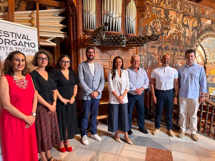El II Festival de Órgano del Santuario de La Santa de Totana consolida el turismo cultural