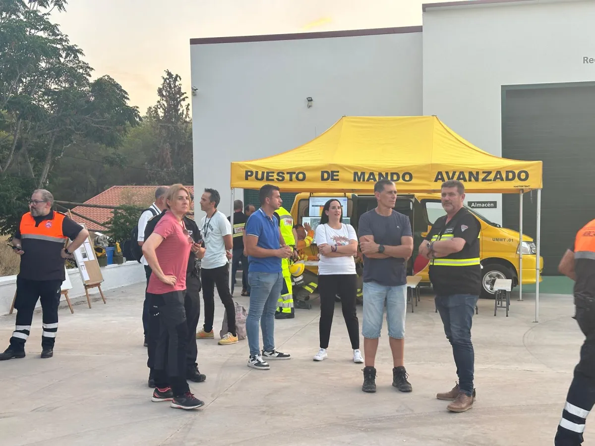 El incendio de ‘El Valle’ permanece controlado tras calcinar más de 13 hectáreas