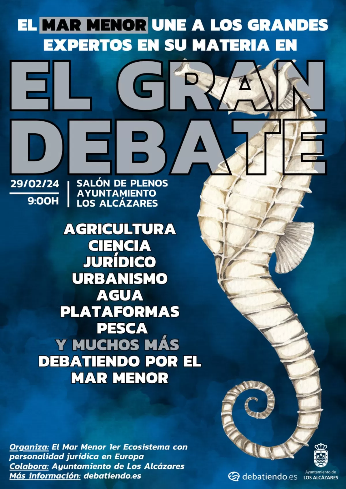 El Mar Menor convoca a 'El Gran Debate' 
