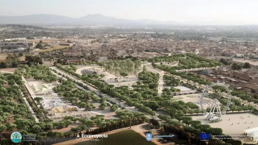 El Parque de la Antena de Las Torres se convertirá en el parque urbano más grande de la Región con más de 280.000 m2