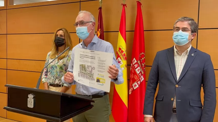 El PP de Murcia exige "ejecutar ya el proyecto de los vecinos en los terrenos liberados por el soterramiento"