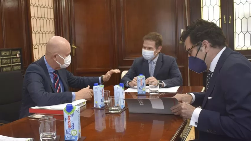 El subsecretario de Justicia se reúne con el presidente del TSJ de Murcia