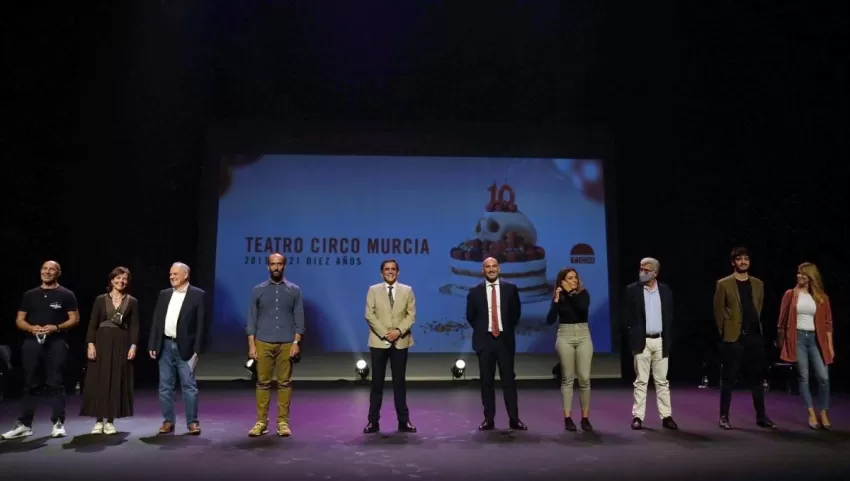 El Teatro Circo de Murcia celebra el X aniversario de su reapertura