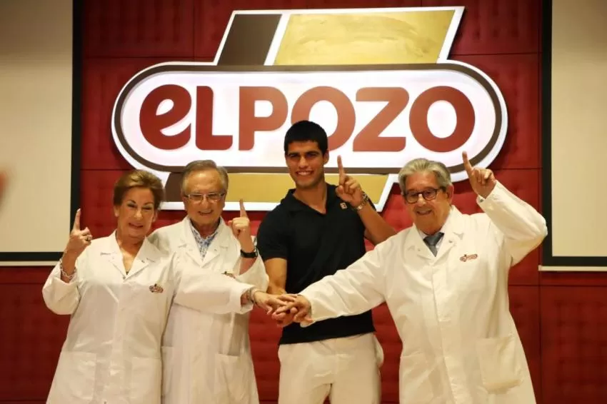 El tenista Carlos Alcaraz se convierte en embajador de la marca ELPOZO