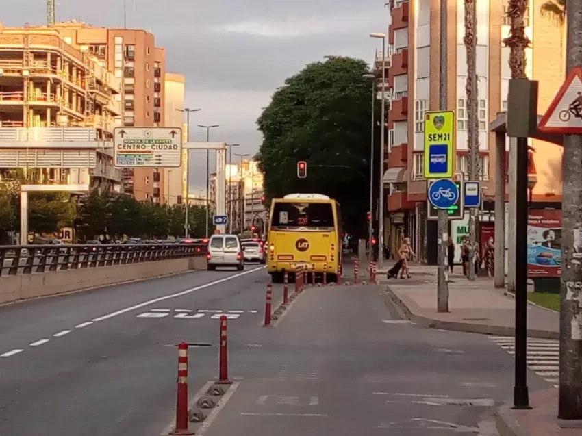 El transporte urbano será gratuito el próximo miércoles en Murcia con motivo del Día Mundial sin coche