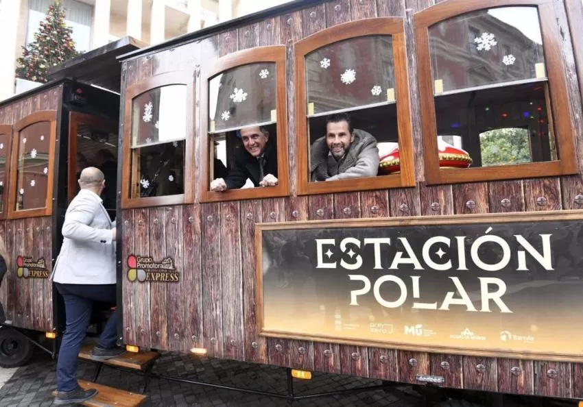 El tren navideño 'La Estación Polar' llegará a todas las pedanías de Murcia