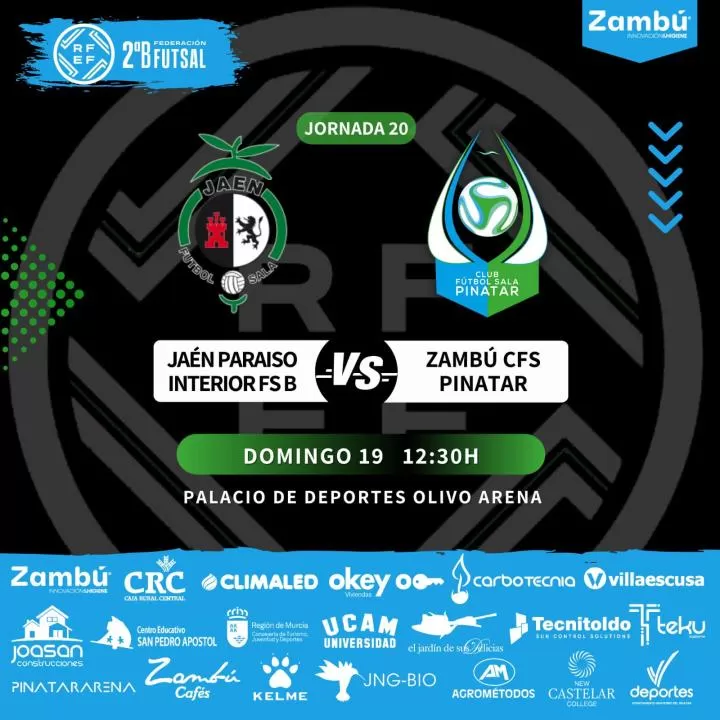 El Zambú buscará la victoria en el Olivo Arena