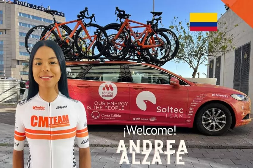 Andrea Alzate: "El Soltec Team Costa Cálida está a un gran nivel para La Vuelta"