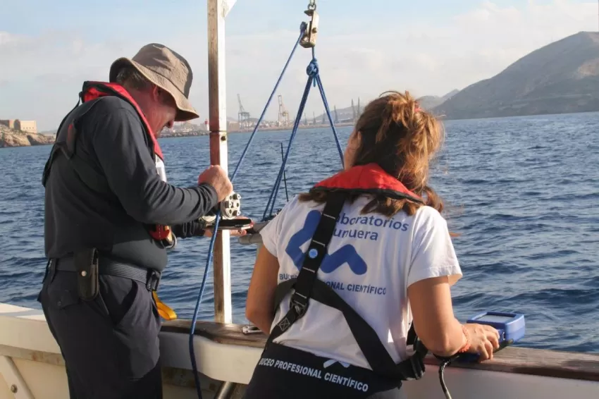 Expertos confirman la mejora de la calidad de las aguas en el Puerto de Cartagena