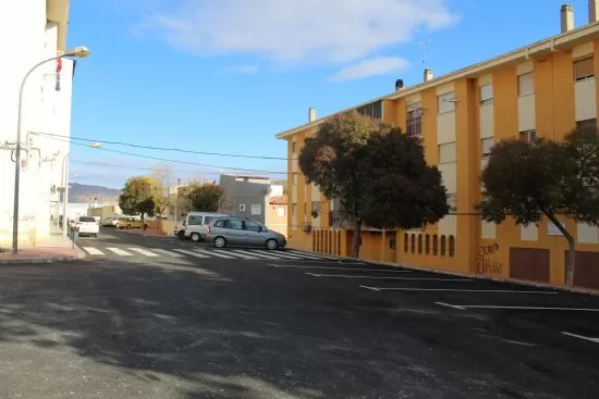 Finalizan en Jumilla las obras de renovación del asfaltado de las calles de las viviendas del MOPU y entorno